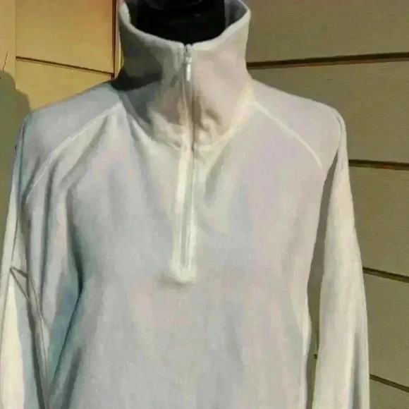 Columbia Fleece 3/4 Zip Up Pullover Sweater Long Sleeve XL - Picture 4 of 8